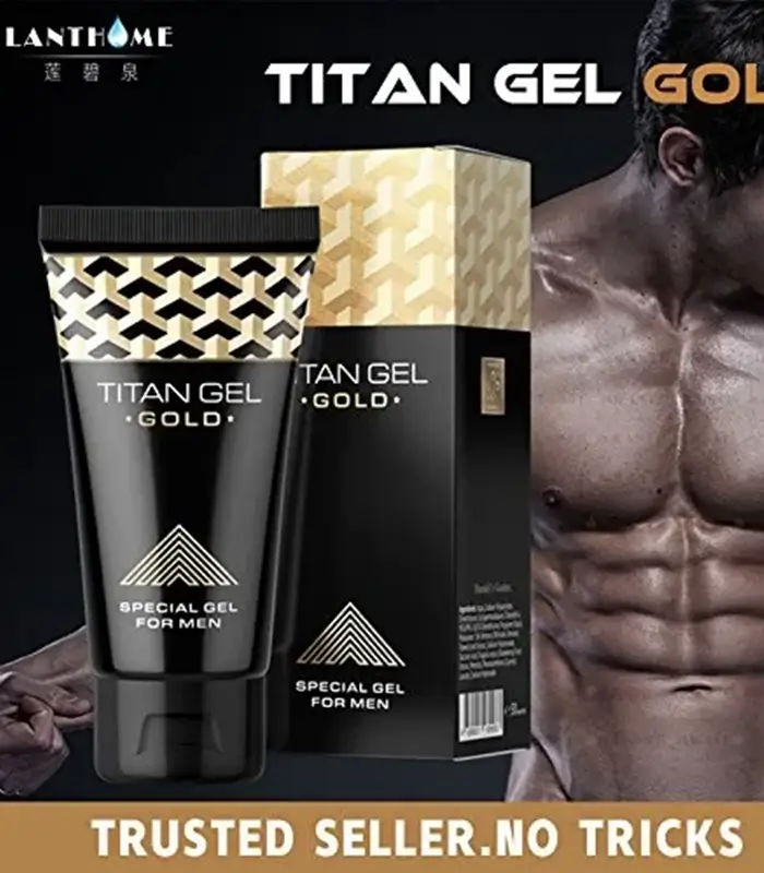 Titan Gel-泰坦凝膠-金-1 TITAN GEL 黃金加強版|增大陰莖+脫敏凝膠【全球購】:圖片 1