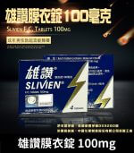 雄讚 100mg Slivien 膜衣錠｜Sildenafil 4粒/1盒【全球購】